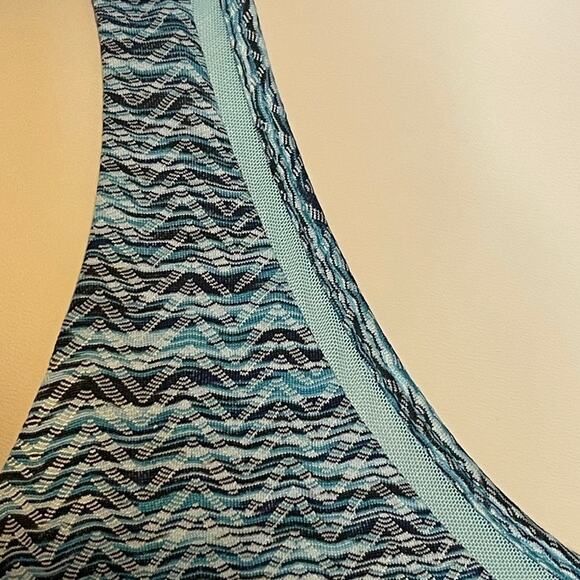 MPG Large Dress Mesh Active Racerback Golf Tennis Blue Pickleball Pockets Vented - Picture 6 of 12